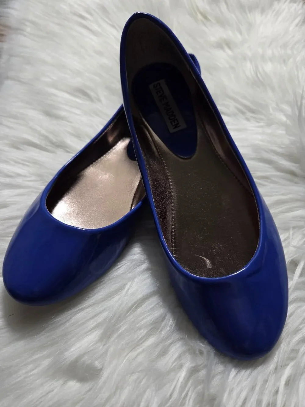 Steve Madden Blue Flats
